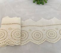 Image result for Ruffled Eyelet Lace Trim