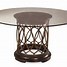Image result for Large Round Glass Dining Table