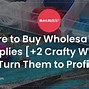 Image result for Wholesale Craft Supplies
