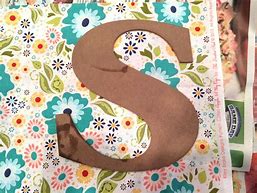 Image result for fabric letters