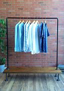 Image result for Wall Clothes Rack