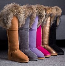 Image result for Suede Snow Boots