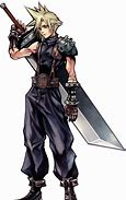 Image result for FF7 Cloud Strife Statue