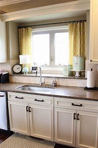 Image result for Cottage Kitchen Window Treatments