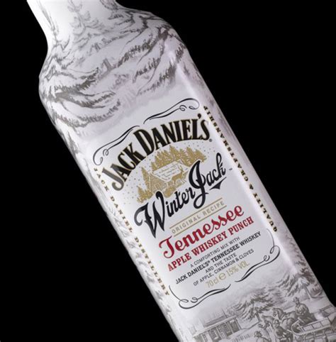 Jack Daniel's Winter Jack Apple Punch — The Dieline   Packaging  