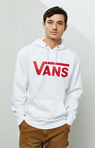 Image result for Cool White Vans Hoodie