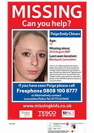 Image result for Missing Child Poster Template