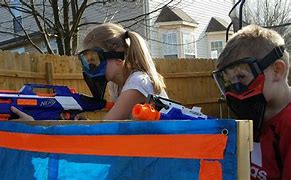 Image result for Eli and Liam Nerf War