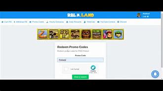 Image result for Promo Codes for Rblx.land