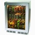 Image result for Glass Front Refrigerator Freezer