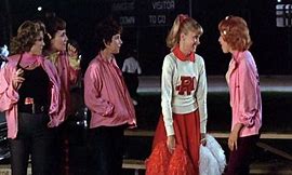 Image result for Grease Pink Ladies Hairstyles From the Movie