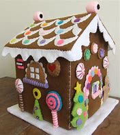 Image result for Felt Gingerbread House