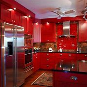 Image result for Kitchen Decor with Dark Cabinets