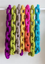 Image result for Crochet Chain Scarf