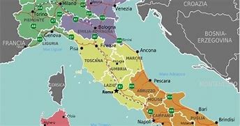 Image result for District Regions of Italy
