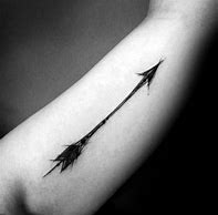 Image result for Simple Masculine Arrow Tattoo