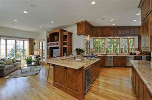 Image result for Open Kitchen Dining and Living Room
