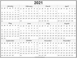 Image result for 2021 Calendar Printable Word