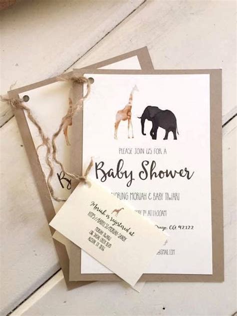 Contemporary Safari Baby Shower   Baby Shower Ideas   Themes   Games