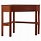 Image result for Narrow Corner Console Writing Desk
