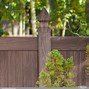 Image result for White Vinyl Privacy Fence Ideas