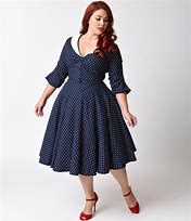 Image result for Plus Size Vintage Style Dresses
