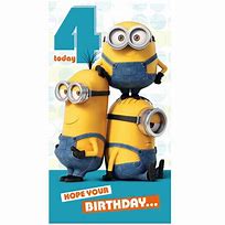 Image result for Minion Birthday Card Printable