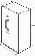 Image result for frigidaire refrigerator dimensions
