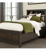 Image result for Full Size Bookcase Bed with Storage