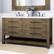 Image result for Oak Bathroom Vanity with Top