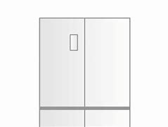 Image result for 4 Door Refrigerator without Water Dispenser