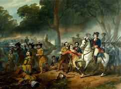 Image result for George Washington in Battle