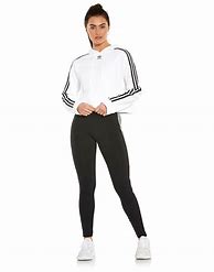 Image result for Short Sleeve Women%27s Adidas Cropped Hoodies