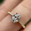 Image result for Gold Oval Engagement Ring