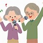 Image result for Old People Singing Clip Art