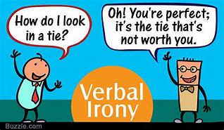 Image result for VerVal Irony Poster