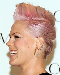 Image result for Pink Singer Long Hair