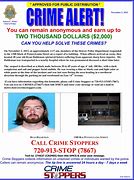 Image result for Crime Stoppers Wanted List