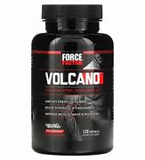 Image result for Force Factor - Volcano Explosive Nitric Oxide Booster Pre-Workout Muscle Builder (120 Capsules) - Nitric Oxide Boosters