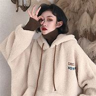 Image result for Knitted Wool Hoodie Women