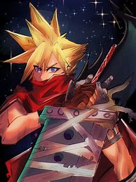 Image result for Cloud Strife Cartoon