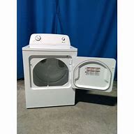 Image result for Amana NED4655EW 6.5 Cu. Ft. Front-Load Electric Dryer With Automatic Dryness Control - Washers & Dryers - Dryers - White - 65544172