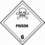 Image result for Caution Poison Symbol