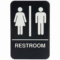Image result for Restroom Signs Logo