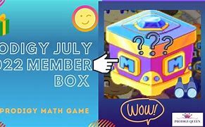 Image result for July Member Box Prodigy