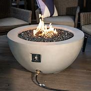 Image result for Concrete Patio Gas Fire Pit