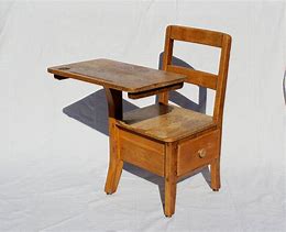 Image result for Vintage Student Desk
