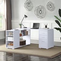 Image result for L-shaped Corner Desk White