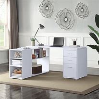 Image result for Modern Oak Standing Desks with Drawers