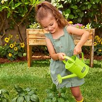 Image result for Little Tikes Growing Garden Lightweight & Durable Metal Watering Can & Gloves For Kids' Gardening Tools